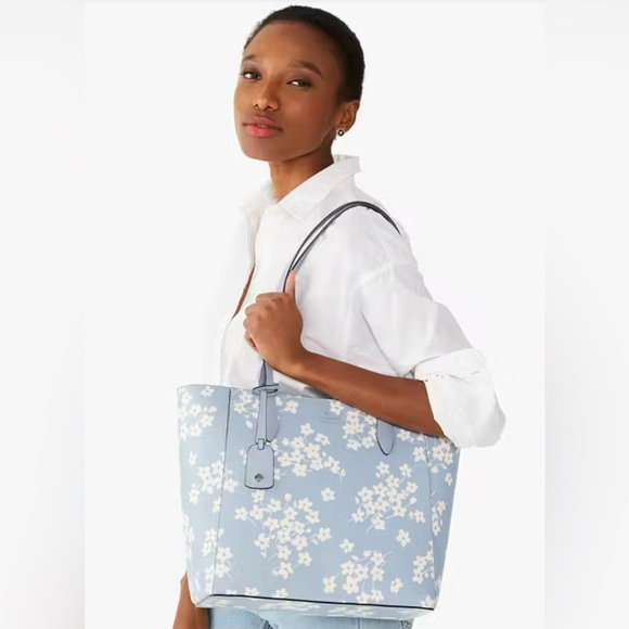 SOLD - NWT Kate Spade Dana Sweet Flora Tote & Matching Wallet KF470 & KF386 - Picture 6 of 11